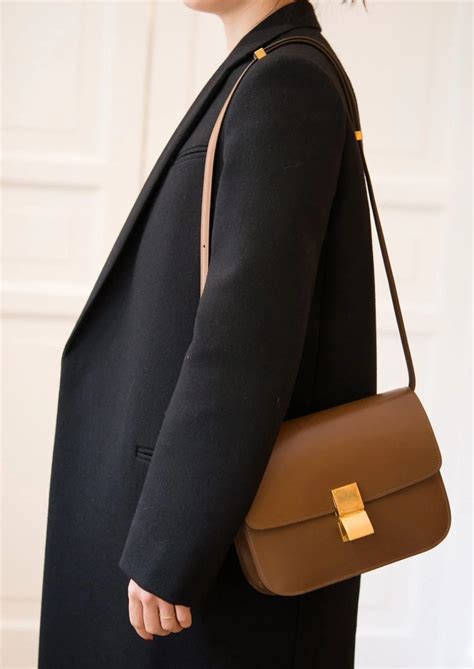 medium celine box bag celebrity|best celine tote bags.